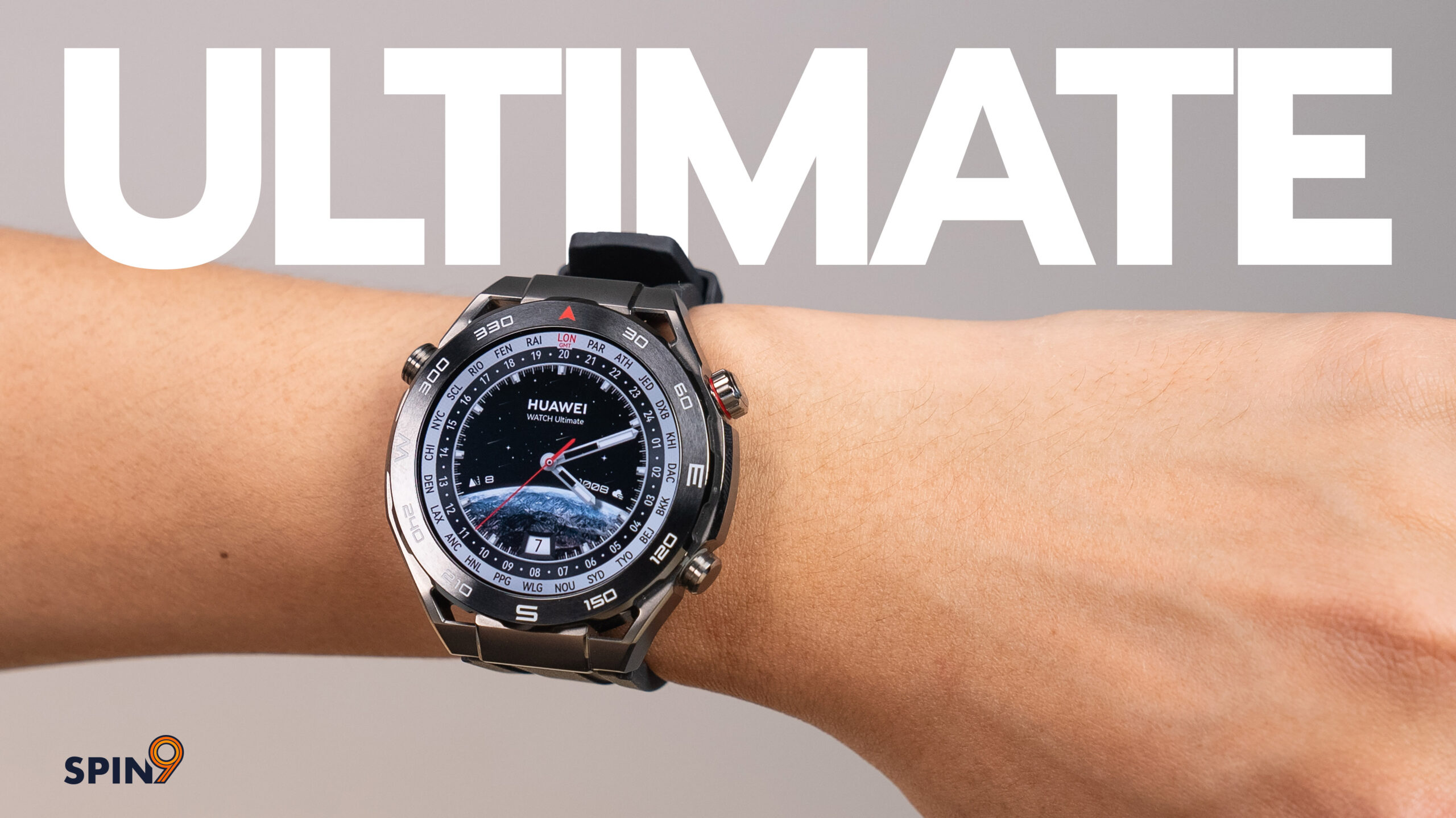 Review of HUAWEI Watch Ultimate — a luxury smartwatch priced close to 100,000 baht